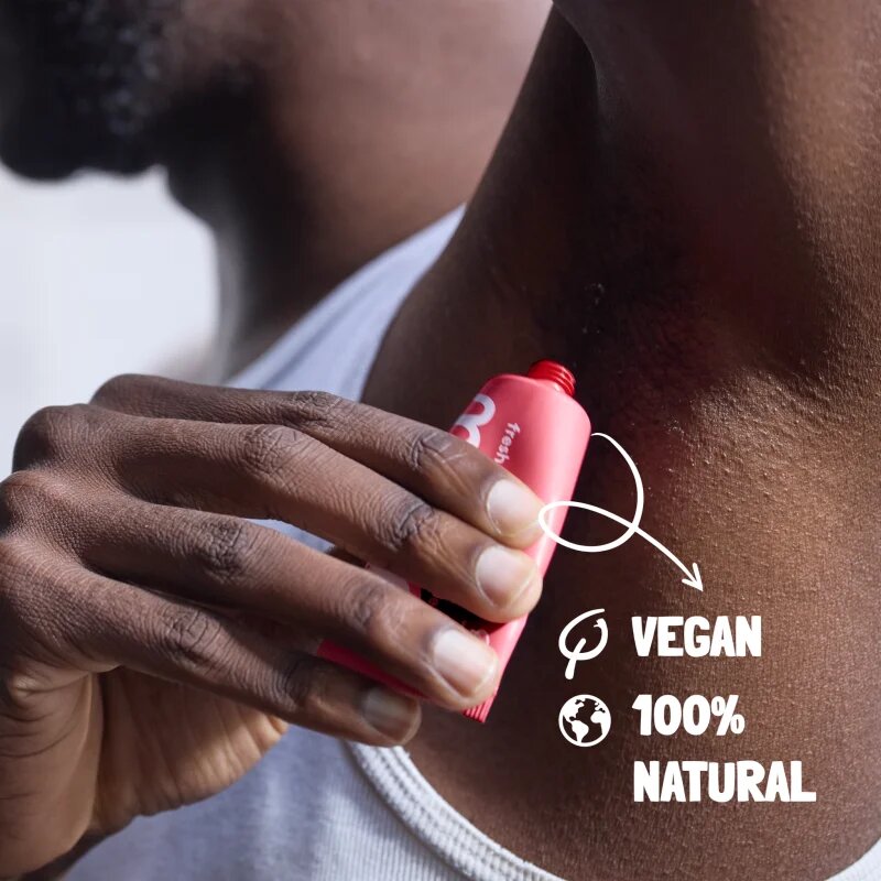 nuud Starter Pack Red krémový deodorant natural 15 ml