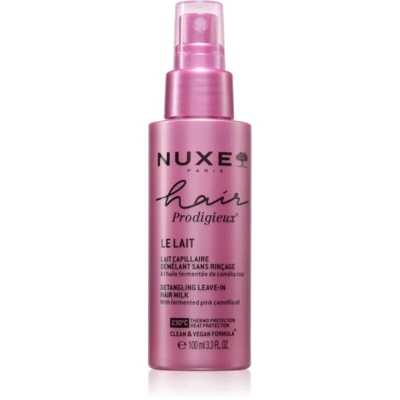 Nuxe Hair Prodigieux Le Lait bezoplachové mléko pro snadné rozčesání vlasů 100 ml