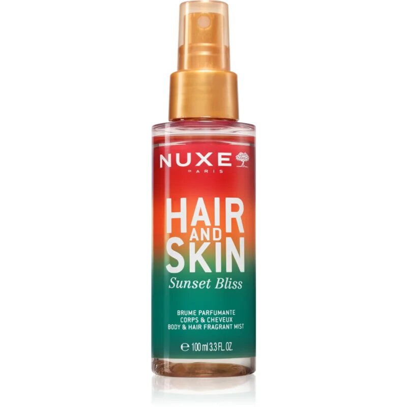 Nuxe Hair & Skin Sunset Bliss parfémovaná mlha na tělo a vlasy pro ženy 100 ml