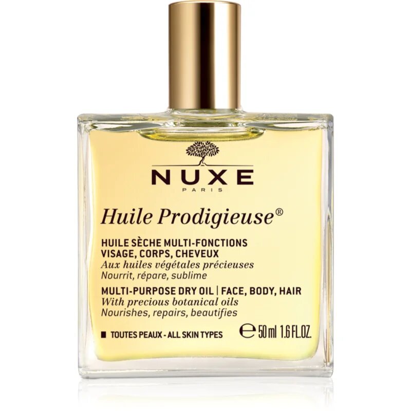 Nuxe Huile Prodigieuse multifunkční suchý olej na obličej tělo a vlasy 50 ml