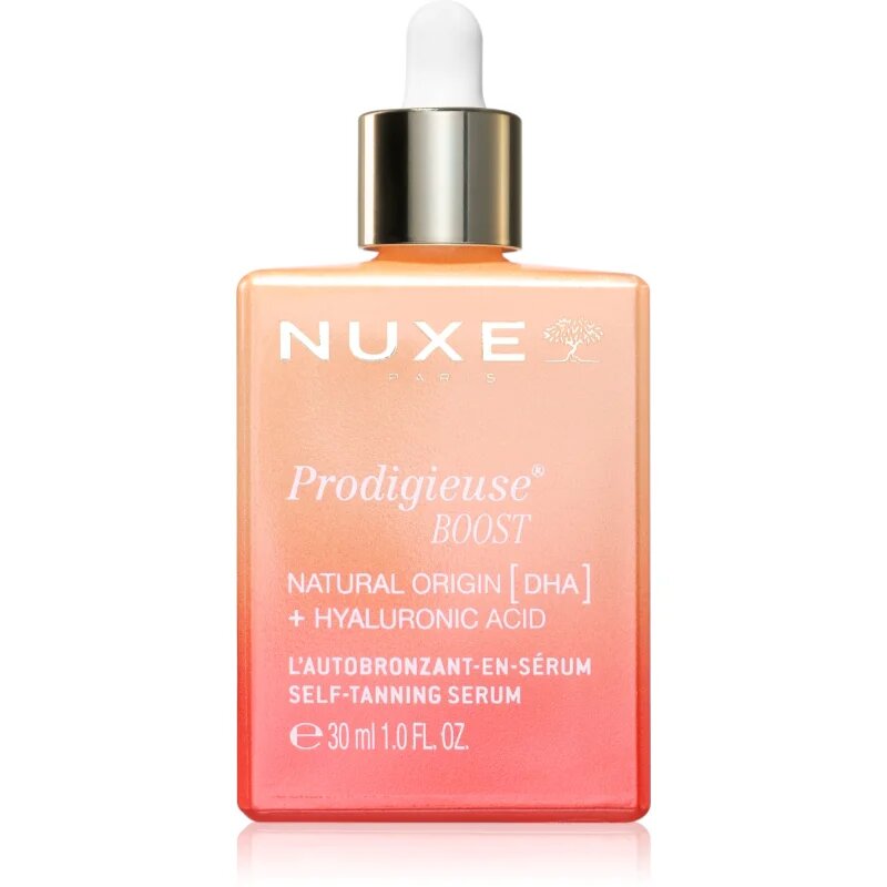 Nuxe Prodigieuse Boost Self-Tanning Serum samoopalovací sérum na obličej 30 ml