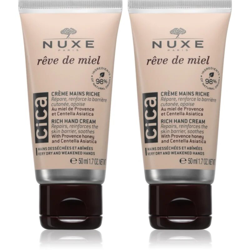 Nuxe Rêve de Miel Cica Rich Hand Cream intenzivní krém na ruce