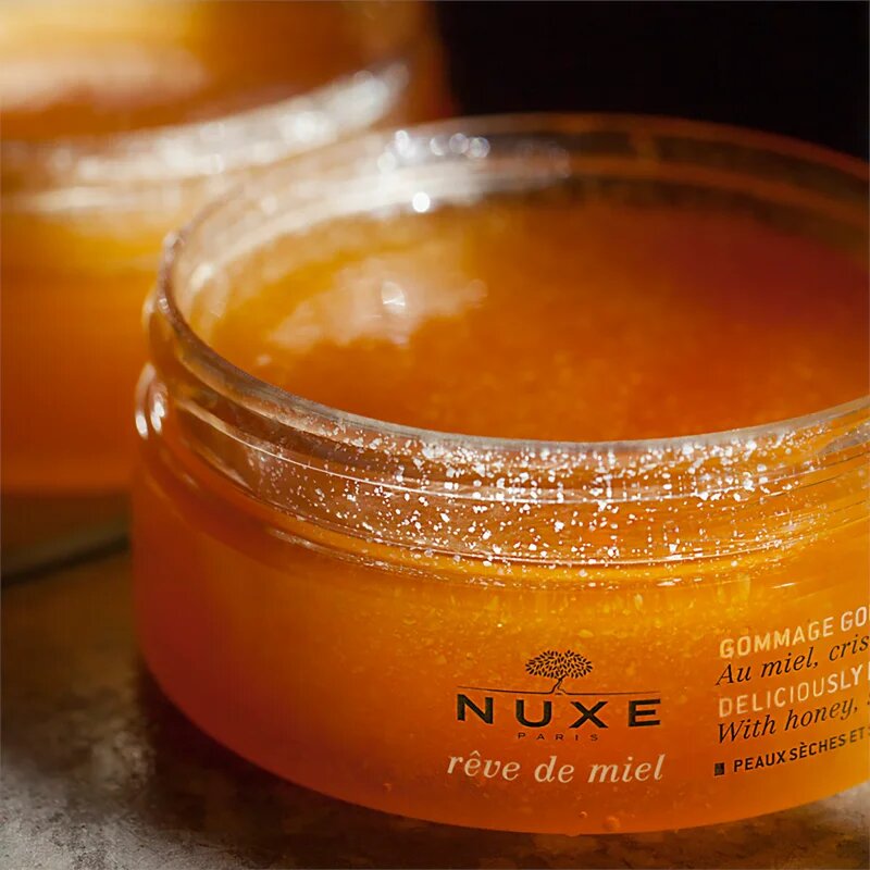 Nuxe Rêve de Miel Deliciously Nourishing Body Scrub vyživující tělový peeling 175 ml