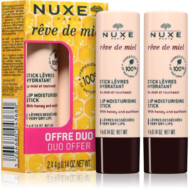 Nuxe Rêve de Miel Duo balzám na rty