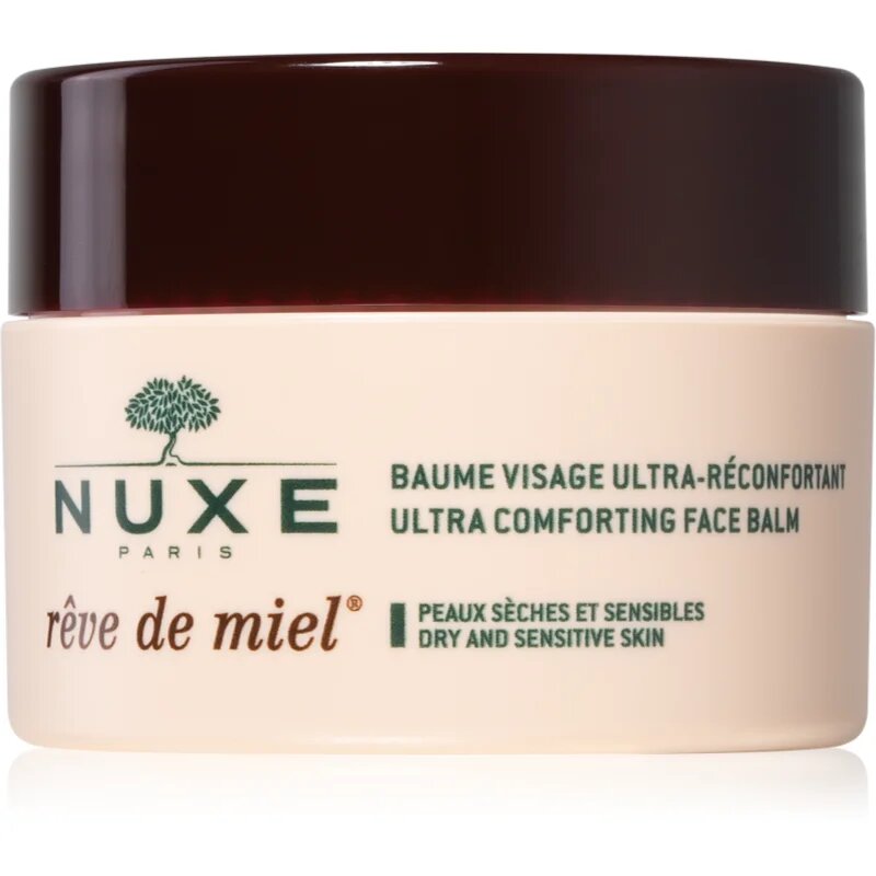 Nuxe Rêve de Miel Ultra Comforting Face Balm intenzivní zklidňující balzám pro citlivou a suchou pleť 50 ml