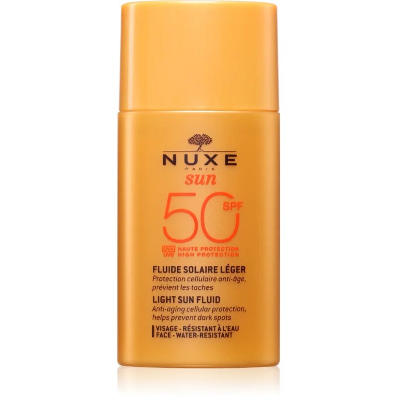 Nuxe Sun Light Sun Fluid lehký ochranný fluid SPF 50 50 ml