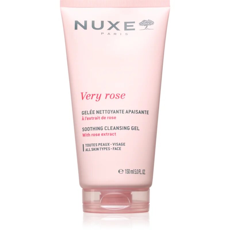 Nuxe Very Rose zklidňující čisticí gel 150 ml