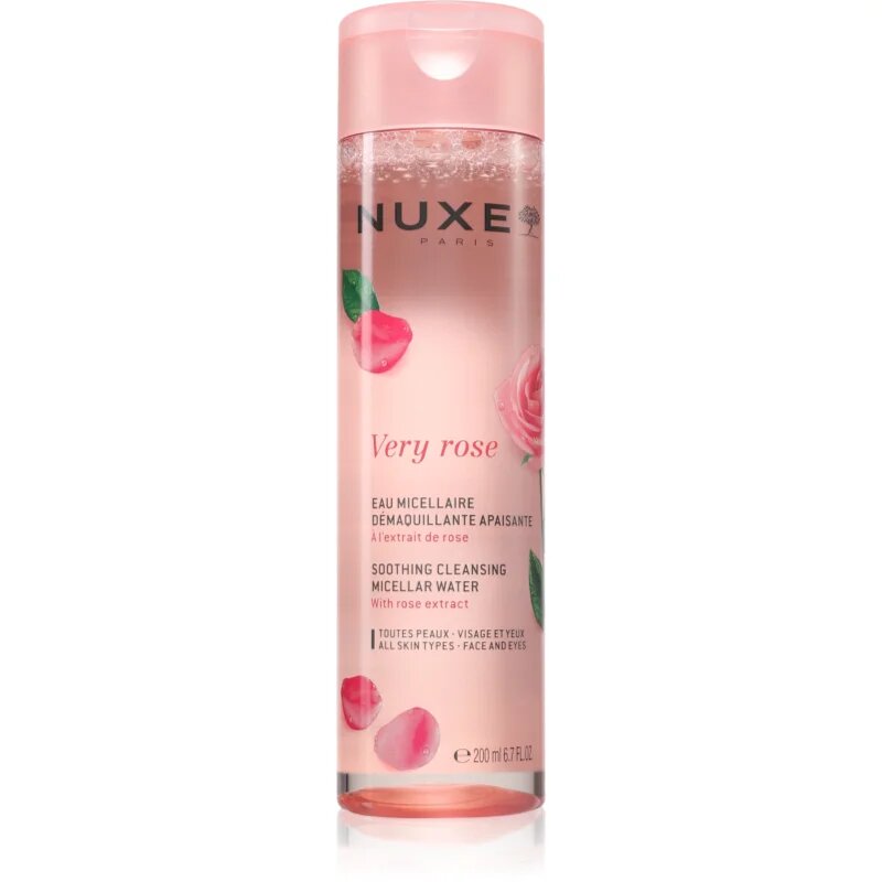 Nuxe Very Rose zklidňující micelární voda 200 ml