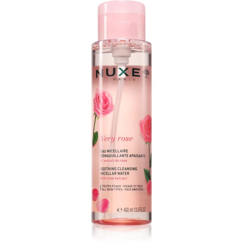 Nuxe Very Rose zklidňující micelární voda 400 ml