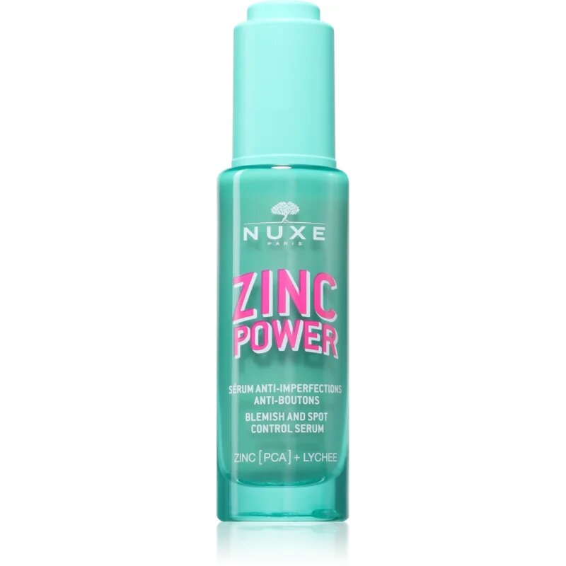Nuxe Zinc Power Blemish And Spot Control Serum sérum proti nedokonalostem pleti 30 ml