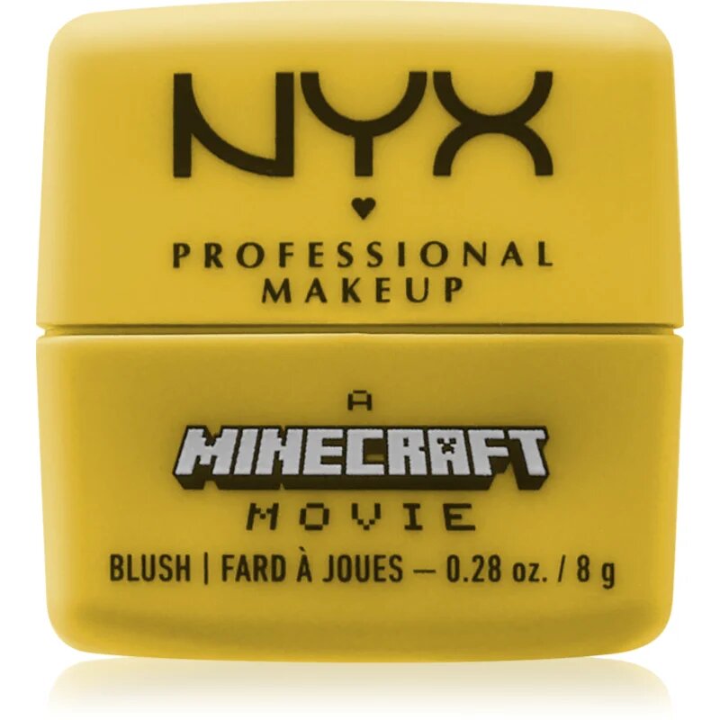 NYX Professional Makeup A Minecraft Movie tvářenka odstín Honeycomb Hottie 8 g