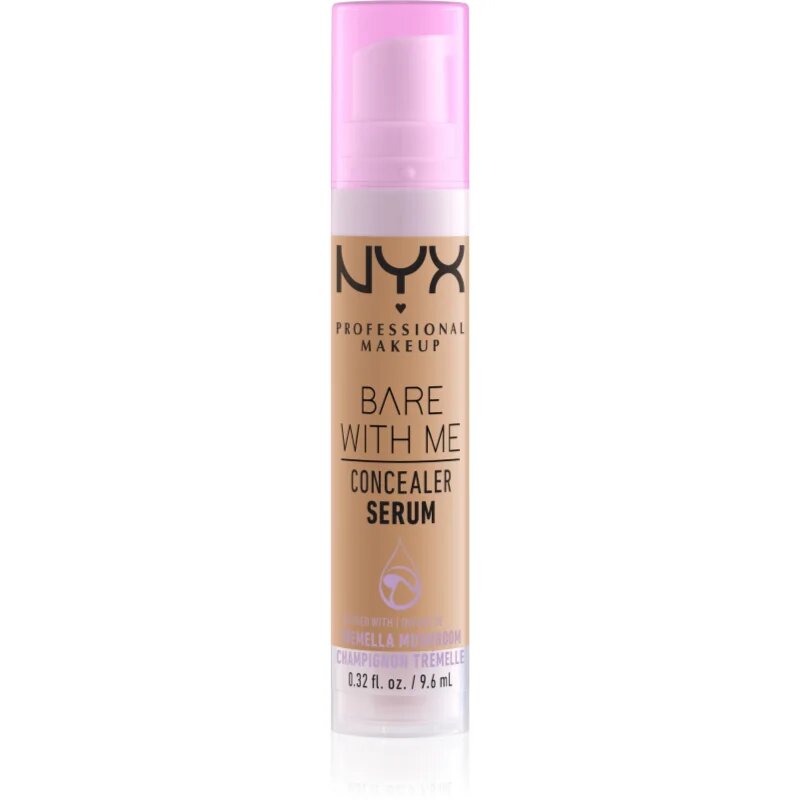 NYX Professional Makeup Bare With Me Concealer Serum hydratační korektor 2 v 1 odstín 07 Medium 96 ml