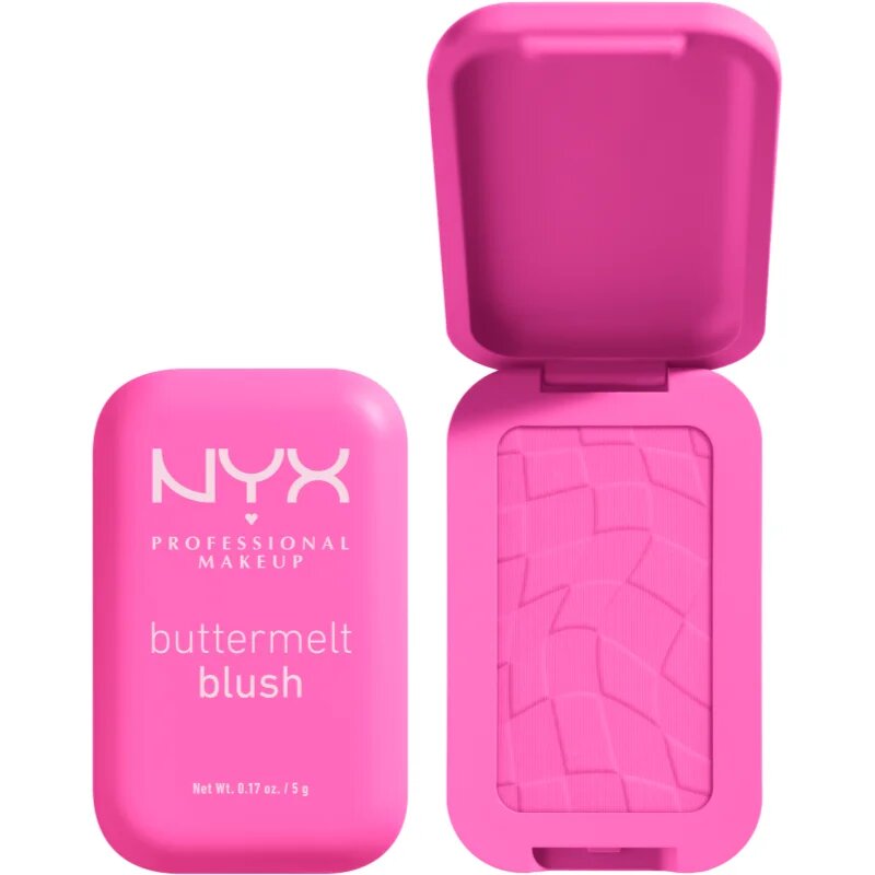 NYX Professional Makeup Buttermelt Blush pudrová tvářenka odstín 01 My Butta Half 5 g
