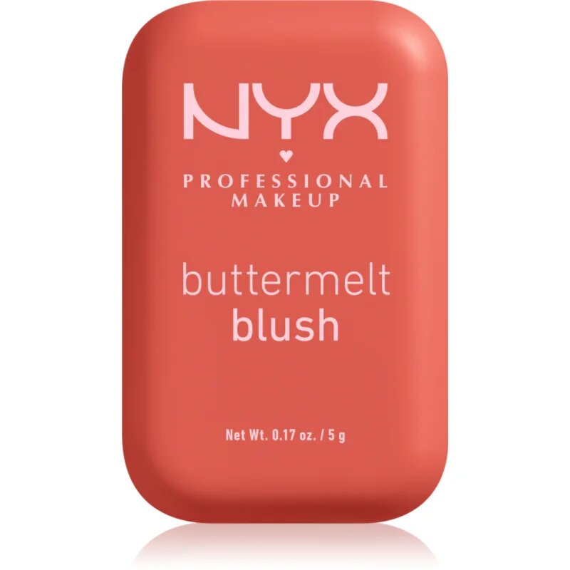 NYX Professional Makeup Buttermelt Blush pudrová tvářenka odstín Butta Sunset Sorbet 5 g