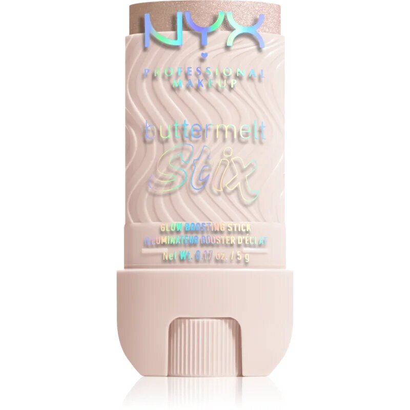NYX Professional Makeup Buttermelt Glow Stix rozjasňující tyčinka odstín 01 Big Melt Energy 5 g