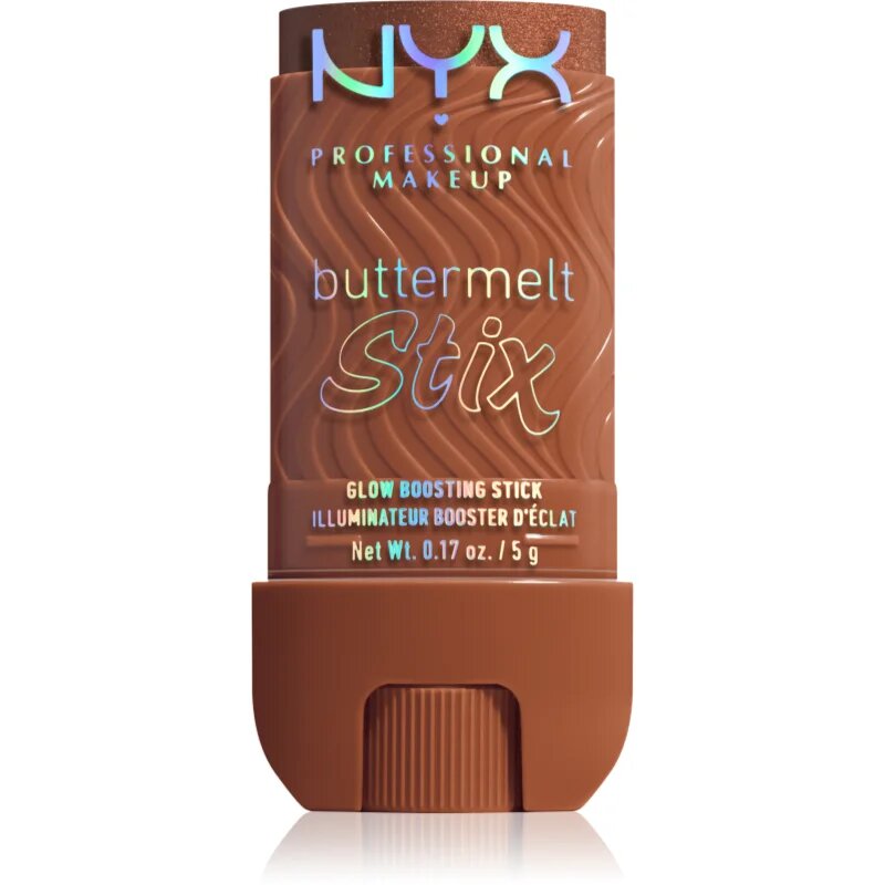 NYX Professional Makeup Buttermelt Glow Stix rozjasňující tyčinka odstín 14 Melt To Be 5 g