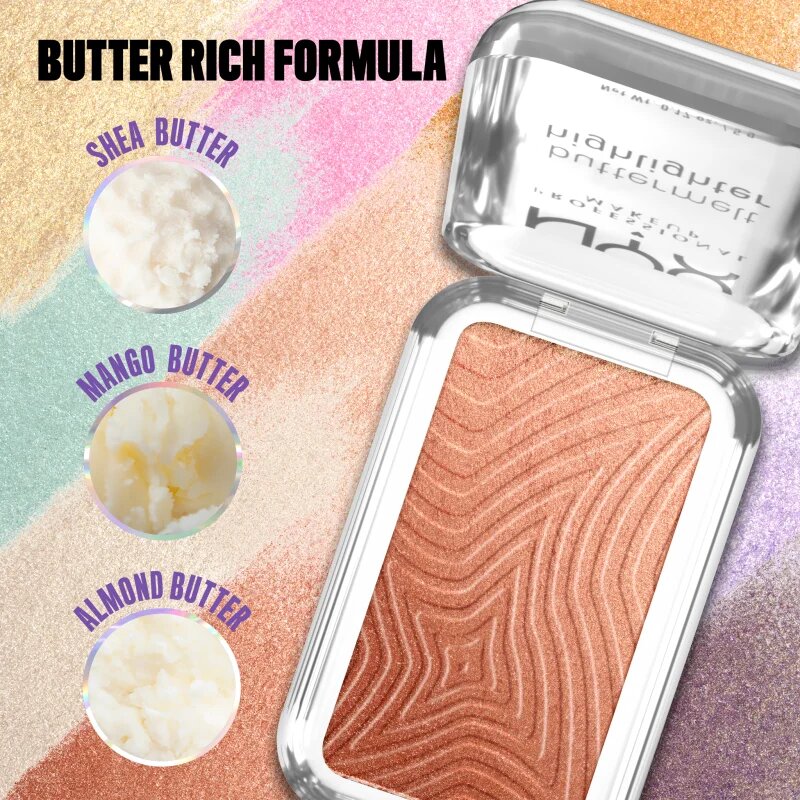NYX Professional Makeup Buttermelt Highlighter rozjasňovač odstín butta in bronze 35 5 g