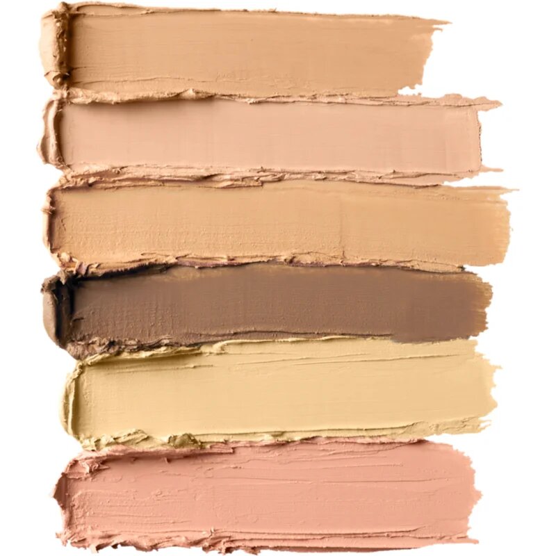 NYX Professional Makeup Conceal. Correct. Contour konturovací a korekční paletka odstín 01 Light 6 x 1.5 g