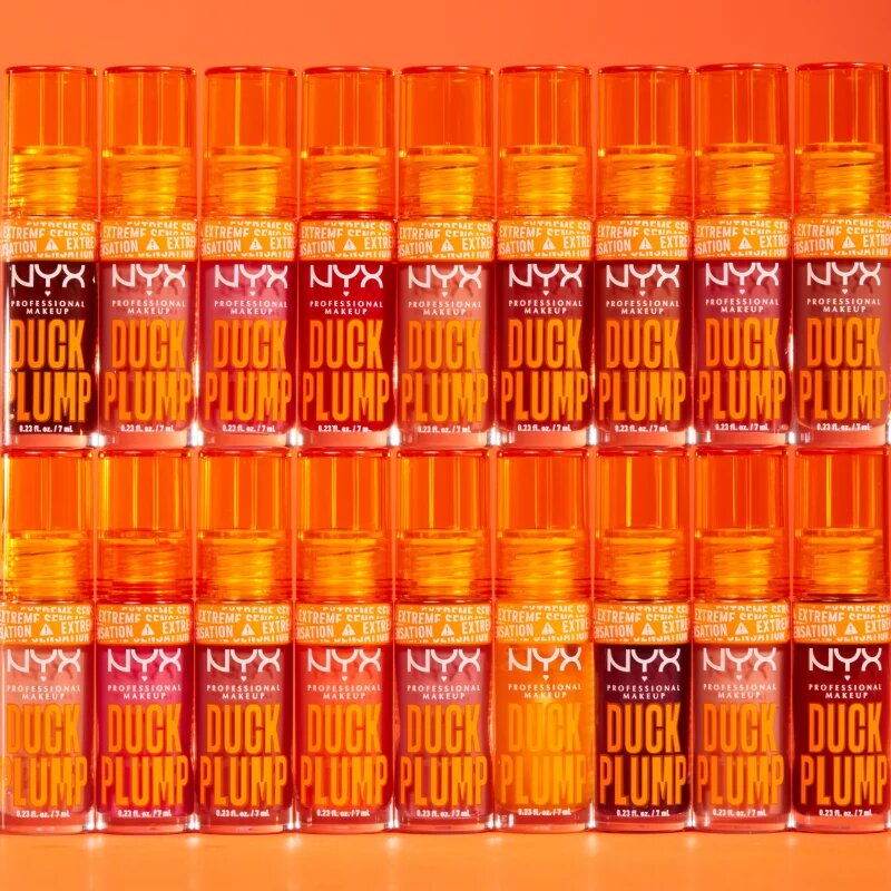 NYX Professional Makeup Duck Plump lesk na rty se zvětšujícím efektem odstín 06 Brick Of Time 7 ml
