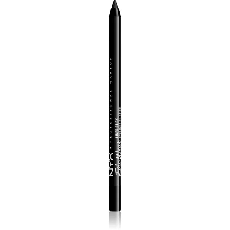 NYX Professional Makeup Epic Wear Liner Stick voděodolná tužka na oči odstín 08 - Pitch Black 1.2 g