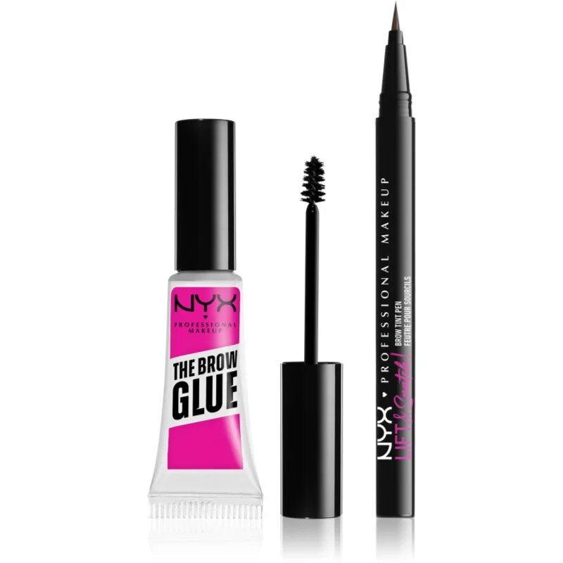 NYX Professional Makeup Eyebrow set sada na obočí 2 ks