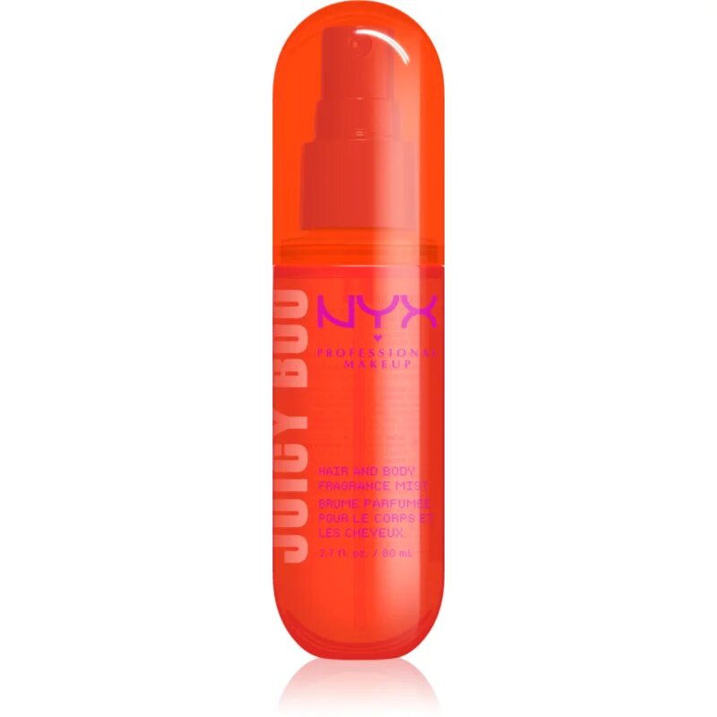 NYX Professional Makeup Fat Oil Body parfémovaná mlha na vlasy a tělo s vůní Juicy Boo 160 ml