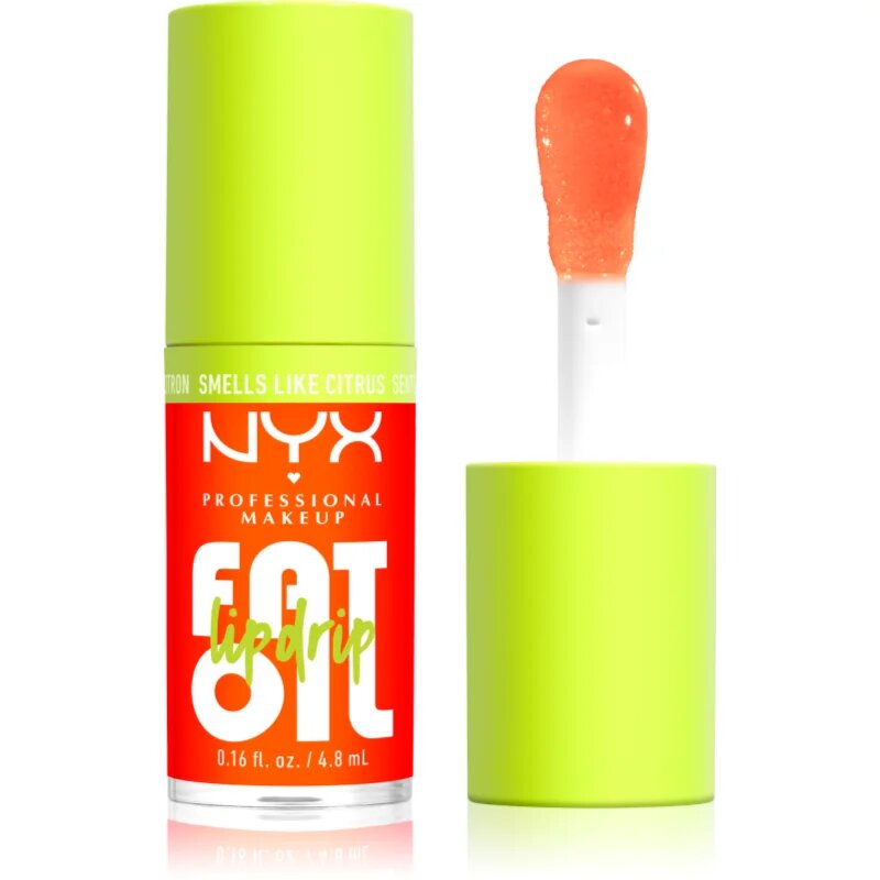 NYX Professional Makeup Fat Oil Lip Drip olej na rty odstín Juicy Boo 4.8 ml