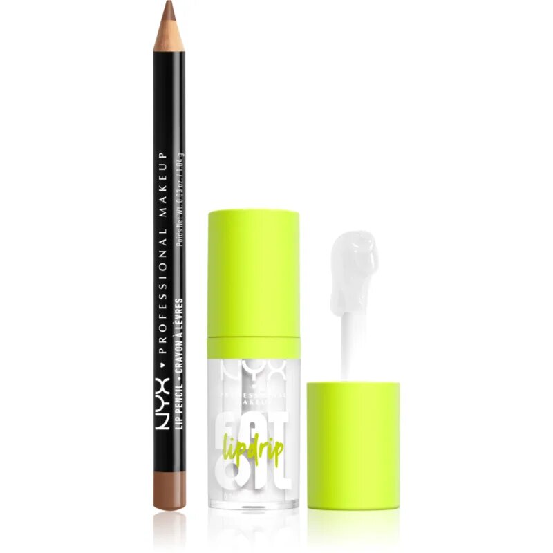 NYX Professional Makeup Fat Oil Lip Drip sada na rty 2 ks