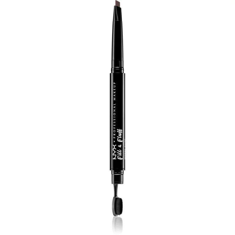 NYX Professional Makeup Fill & Fluff pomáda na obočí v tužce odstín 05 - Ash Brown 02 g