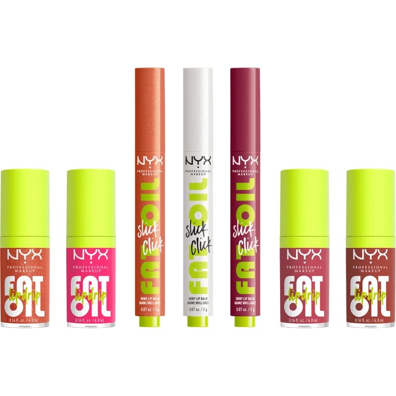 NYX Professional Makeup Gingerbaddie Land Fat Oil sada na rty