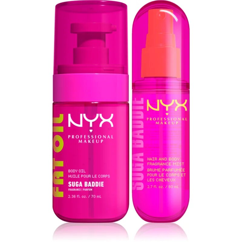 NYX Professional Makeup Hair & Body sada