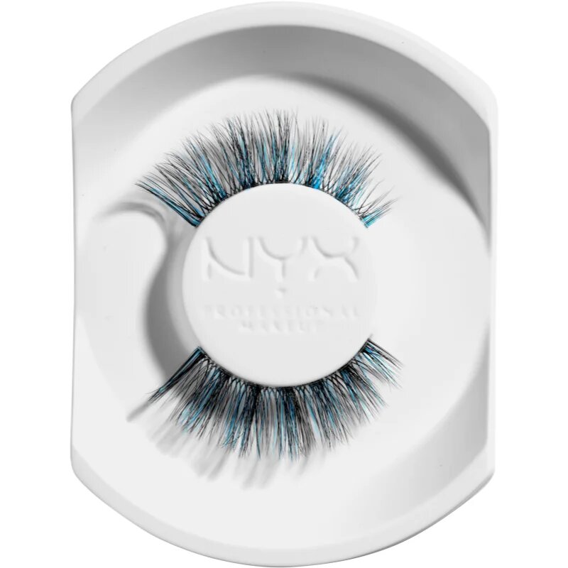 NYX Professional Makeup Halloween Cirque Du Tricks Jumbo Lashes umělé řasy typ 01 Heat It Up 2 ks