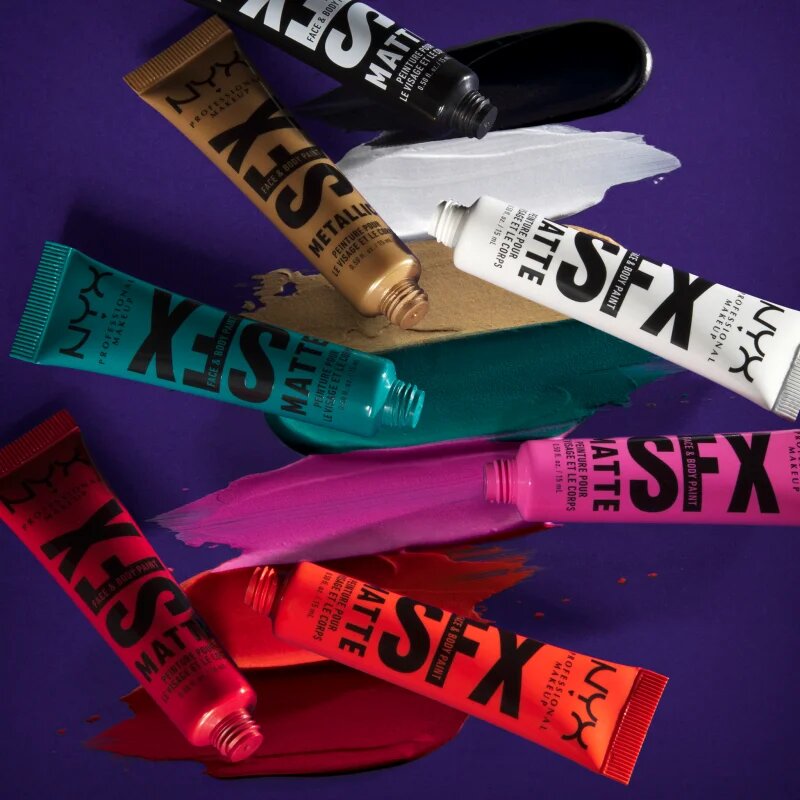 NYX Professional Makeup Halloween SFX Paints krémové stíny na obličej a tělo odstín 04 Must Sea 15 ml