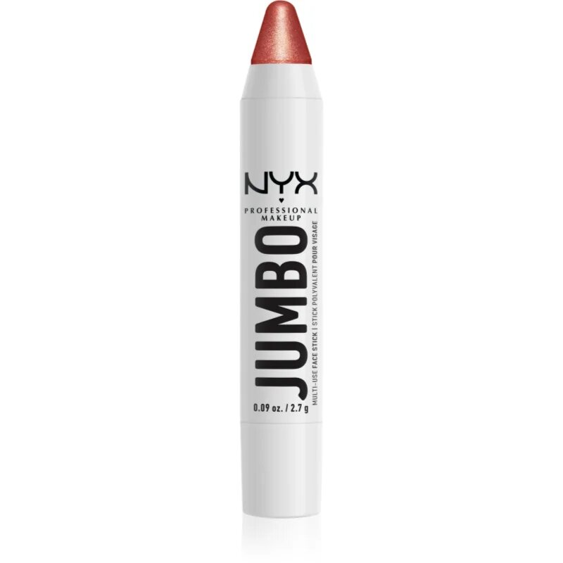 NYX Professional Makeup Jumbo Multi-Use Highlighter Stick krémový rozjasňovač v tužce odstín 03 Lemon Merringue 2.7 g