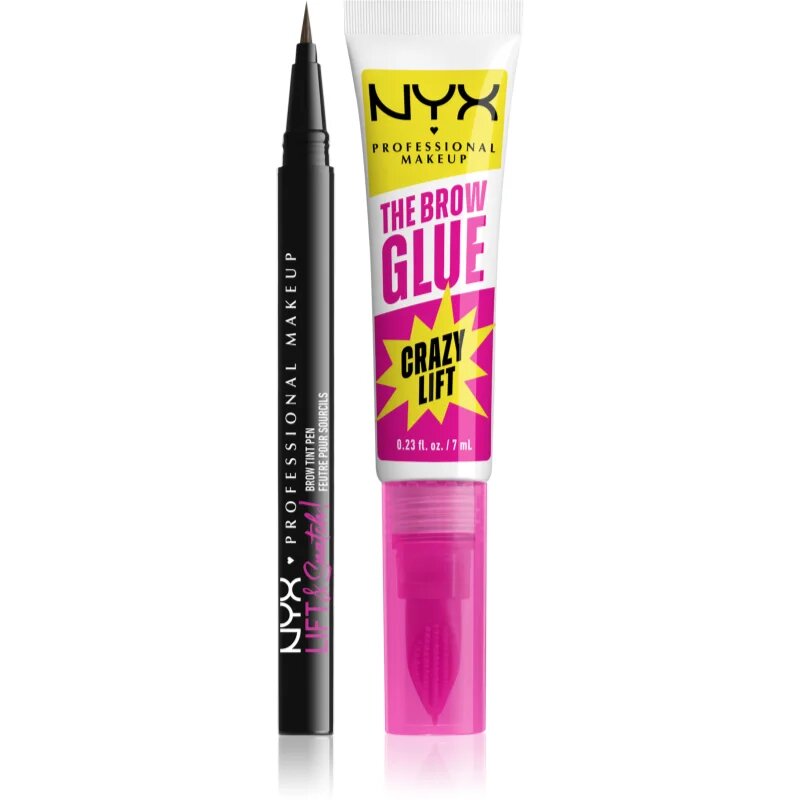 NYX Professional Makeup Lift & Snatch sada na obočí