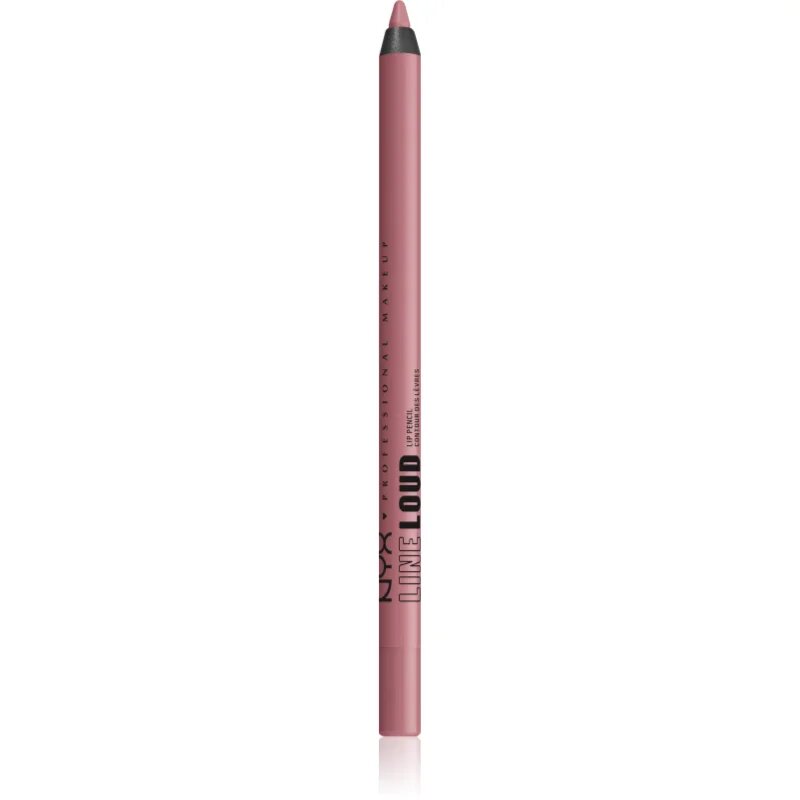 NYX Professional Makeup Line Loud Vegan konturovací tužka na rty s matným efektem odstín 13 - Fierce Flirt 12 g