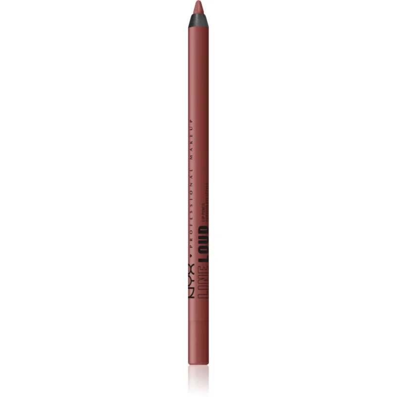 NYX Professional Makeup Line Loud Vegan konturovací tužka na rty s matným efektem odstín 30 - Leave A Legacy 12 g