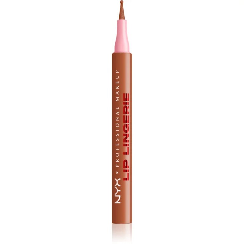 NYX Professional Makeup Lip Lingerie fix na rty pro dlouhotrvající efekt odstín 03 Barely There 1 ml