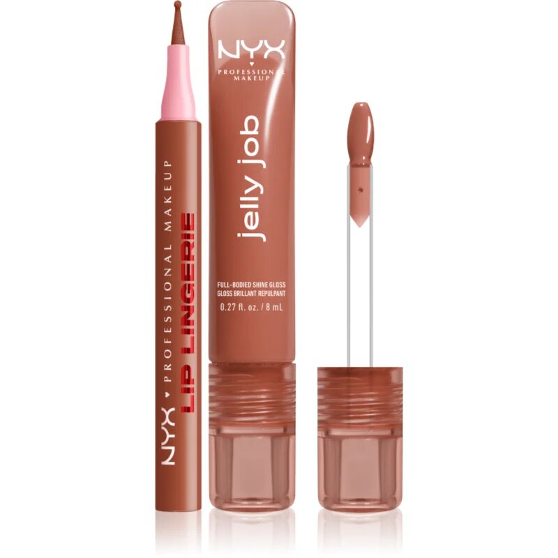 NYX Professional Makeup Lip Lingerie & Jelly Job sada na rty