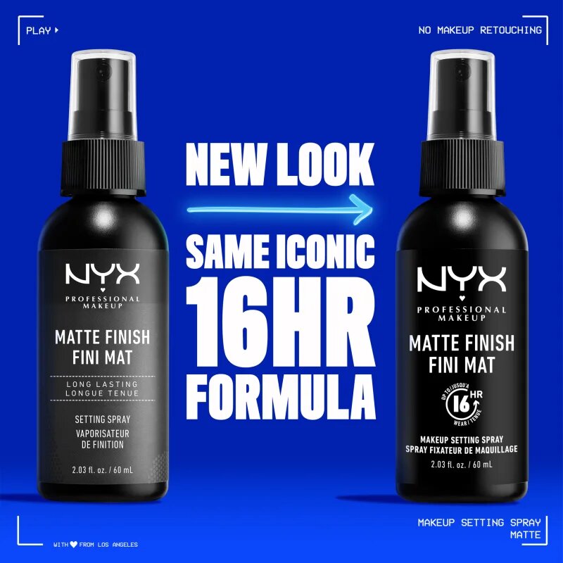 NYX Professional Makeup Makeup Setting Spray Matte fixační sprej 180 ml