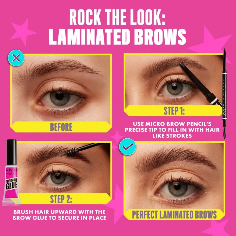 NYX Professional Makeup Micro Brow Pencil tužka na obočí odstín 05 Ash Brown 0.09 g