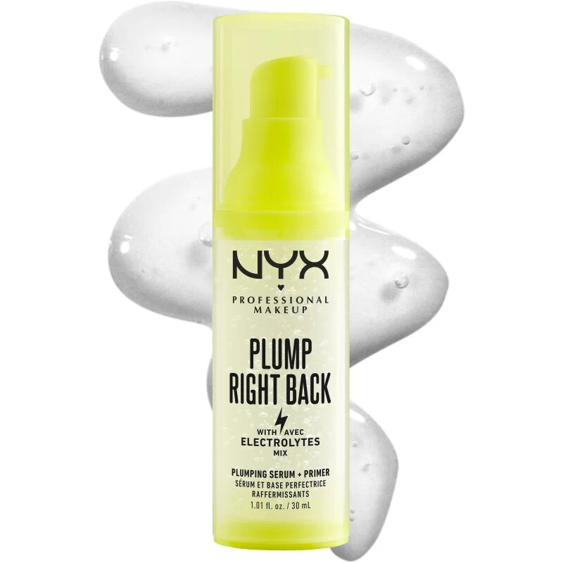 NYX Professional Makeup Plump Right Back Plump Serum And Primer dlouhotrvající podkladová báze 30 ml