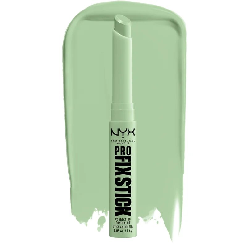 NYX Professional Makeup Pro Fix Stick korektor pro sjednocení barevného tónu pleti odstín 0.1 Green 16 g