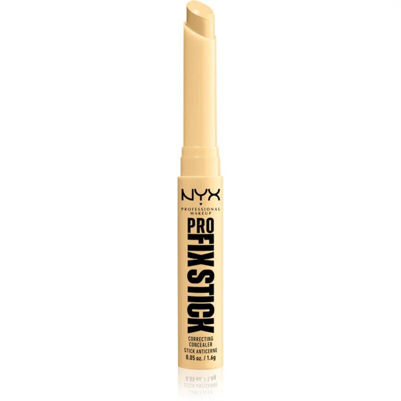 NYX Professional Makeup Pro Fix Stick korektor pro sjednocení barevného tónu pleti odstín 0.3 Yellow 16 g