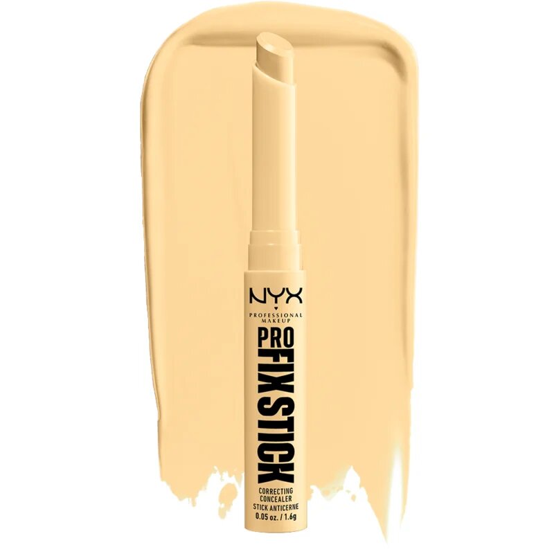 NYX Professional Makeup Pro Fix Stick korektor pro sjednocení barevného tónu pleti odstín 0.3 Yellow 16 g
