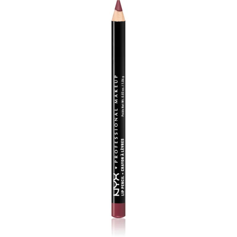 NYX Professional Makeup Slim Lip Pencil precizní tužka na rty odstín 803 Burgundy 1 g