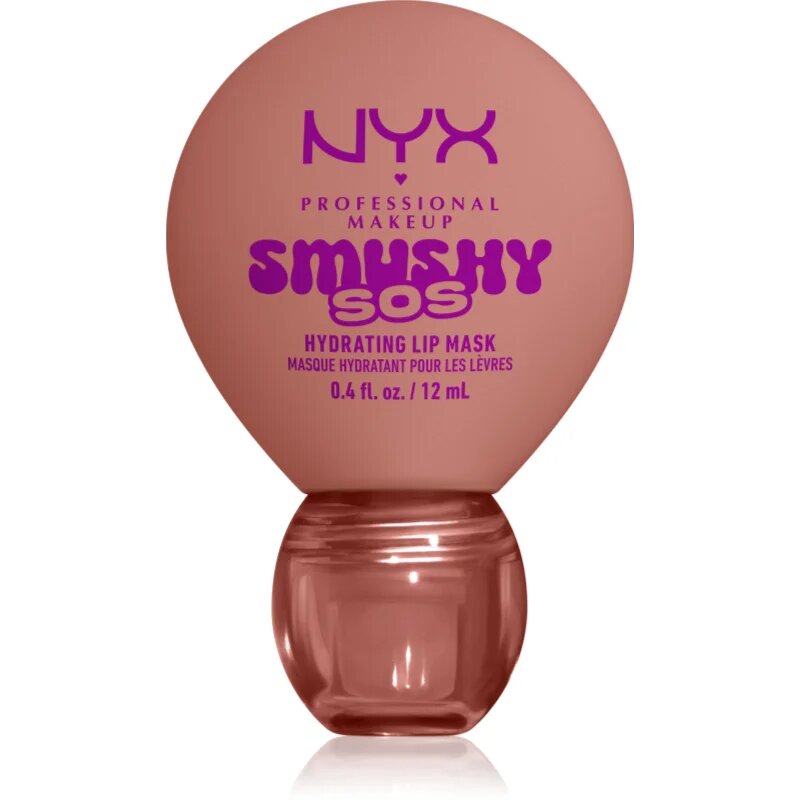 NYX Professional Makeup Smushy SOS hydratační maska na rty odstín 02 Shea So Smooth 12 ml