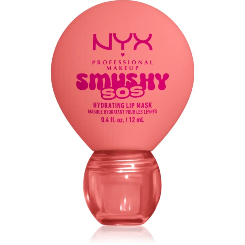 NYX Professional Makeup Smushy SOS hydratační maska na rty odstín 03 Peachy Pamper 12 ml