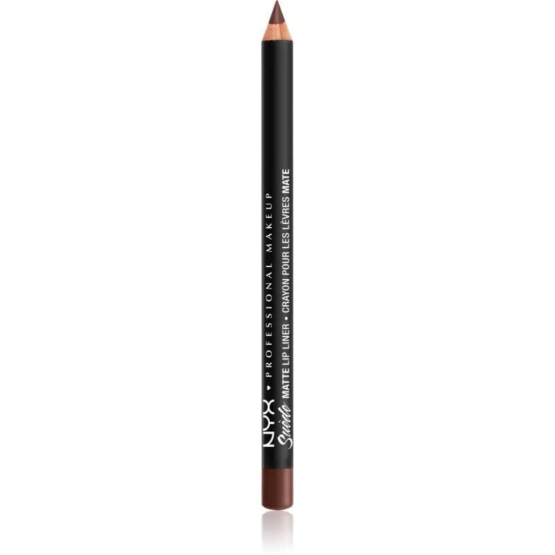 NYX Professional Makeup Suede Matte Lip Liner matná tužka na rty odstín 23 Club Hopper 1 g