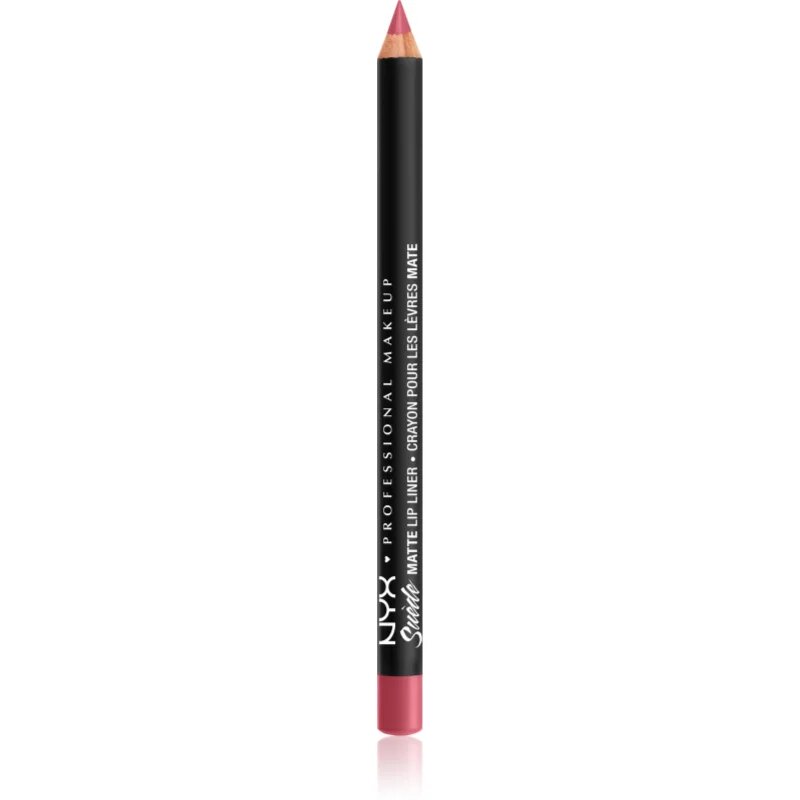 NYX Professional Makeup Suede Matte Lip Liner matná tužka na rty odstín 29 Sao Paulo 1 g